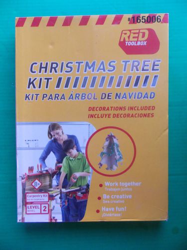 CRAFT CHRISTMAS TREE KIT By Red Toolbox Wooden 165006 Decoration NEW (Wood) #1