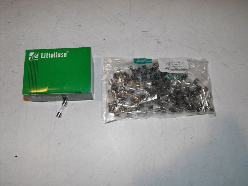 Littlefuse fuse 250v ul fast 5x20mm 3a new 500 fuses! for sale