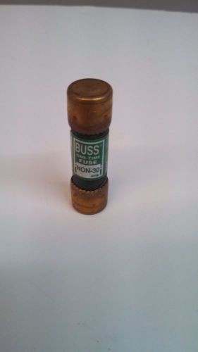 Cooper Bussman, NON-30, One Time Buss Fuse (Bag of 24 Loose)