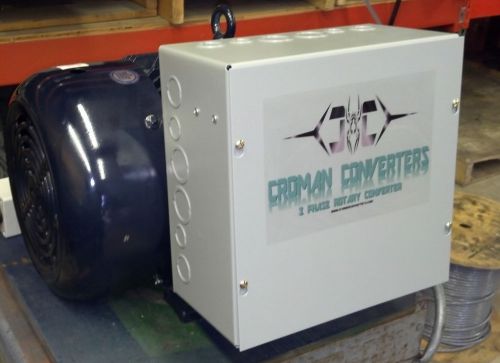 20hp 3 phase cnc rotary phase converter  10 year warranty! for sale
