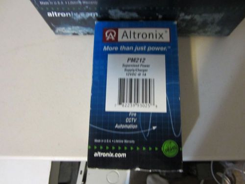 Altronix PM212 Supervised Linear Power Supply/Charger&amp; ENCLOSURE