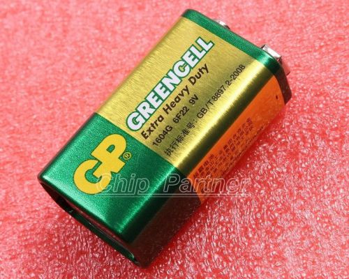 9V Greencell Nishika Battery Carbon Batteries 6F22 for Microphone Multimeter
