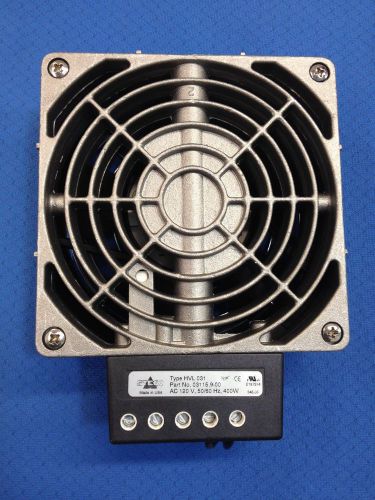 New stego 03115.9-00 fan heater 400w 120vac with mounting kit for sale