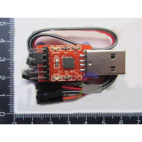 2PCS 3.3V 5V CP2102 module for STC Download USB to TTL UART Serial Dupont Line