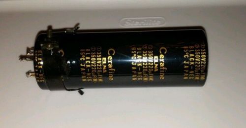 Cerafine capacitor for tube amps (like blackgate). 220ufx220uf/350vdc. for sale
