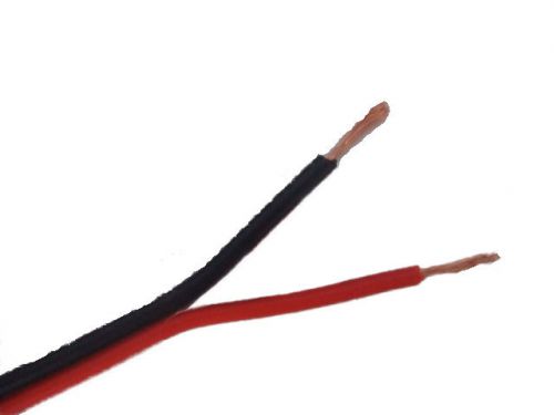 20 awg wire,cable,leads for single colour led strip black/red extension 1m new for sale
