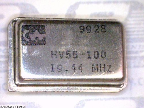 2-pcs frequency cwc hv55-100/19.44mhz 551001944 hv551001944mhz for sale