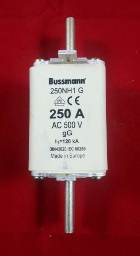 BUSSMANN 250NH1 G - 250 A AC 500V gG NEW CONDITION -NO BOX-