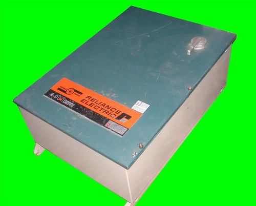 Reliance electric 7.5 hp vs spindle ac drive model ivt 4207, 3 phase - 460 volts for sale