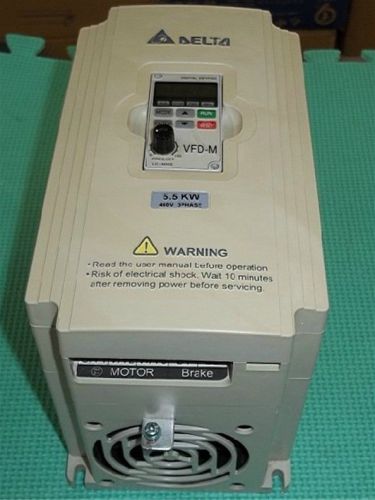 Delta ac motor drive inverter vfd055m43a 7.5hp 5.5kw 3phase 380v 5500w frequency for sale