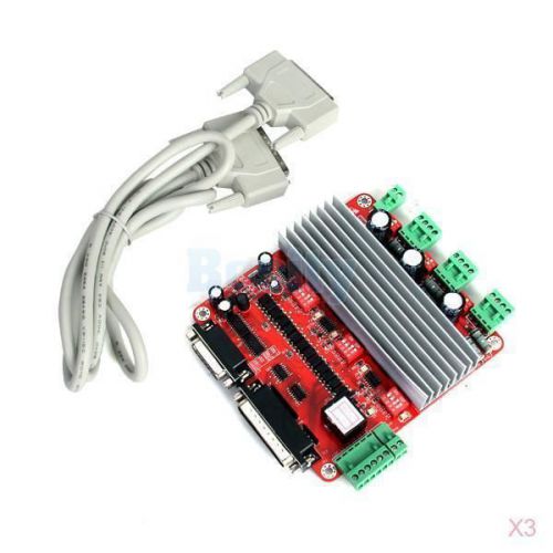 3x cnc tb6560 3 axis stepper motor driver controller board for sale
