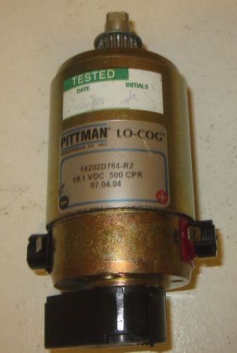 ASYST MOTOR  PITTMAN  P/N 14202D764-R2  WITH  HEDS-5540-A06 Encoder