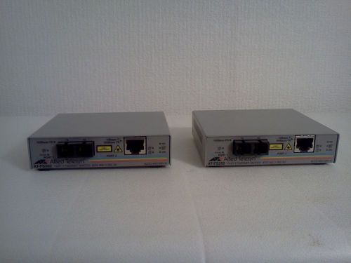 2 Allied Telesyn AT-FS202 Fast Ethernet Switches Pair