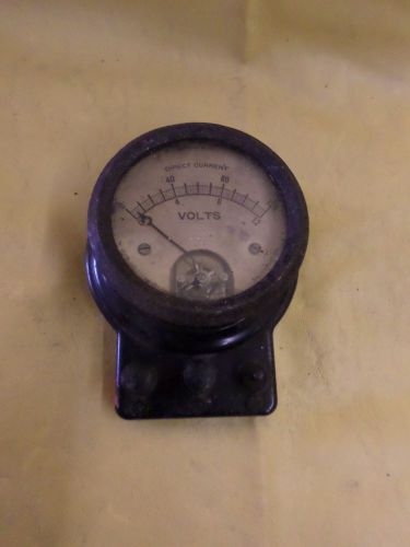Vintage Jewell Electrical Pattern No 57 Volts Meter