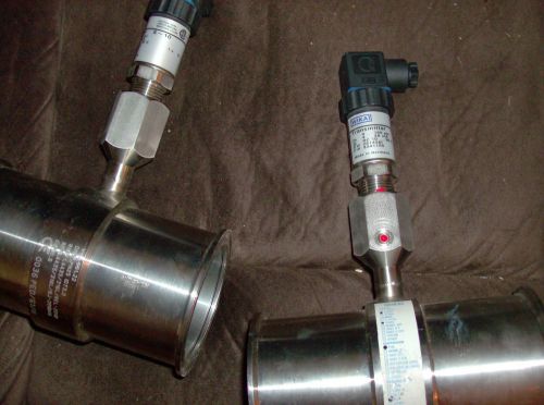 Wika part number 981.22 inline diaphram  with 3&#034; tri clamp pressure transmitter for sale