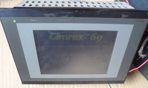 Beijer plc hmi operator panel touchscreen cimrex 69t 04416b used scratches for sale