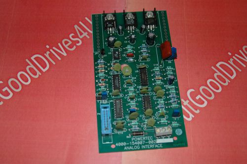 Powertec Brushless Drives 4000-154007-002 Analogue Interface Board