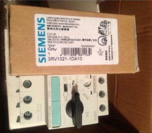 1pcs new siemens circuit breaker 3rv1021-1da10 for sale