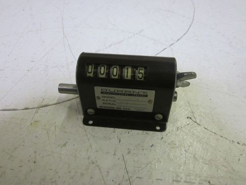 DURANT 5D71L-CL COUNTER 5-DIGIT *USED*
