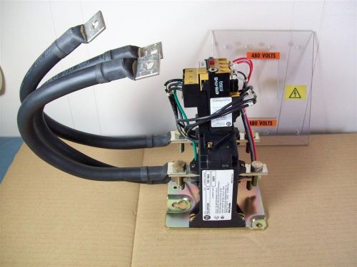 ALLEN BRADLEY 193-DPD200 OVERLOAD RELAY With Cables and Faceplate