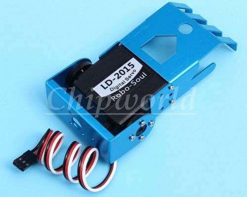 Blue 1dof mechanical claws non-mergeable ld-2015 digital serve for robot car for sale