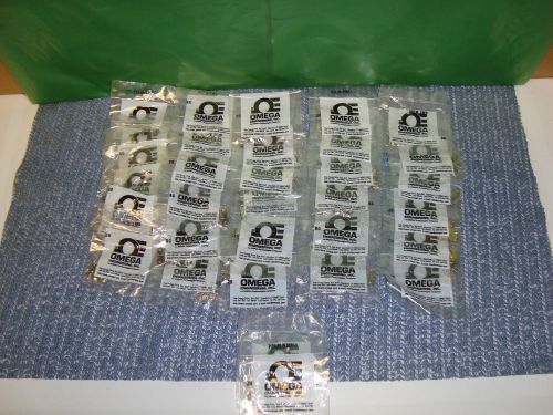 Lot of 32 OMEGA PCLM-SMP Ferrite Cable Clamp for Sub Minature Connectors *NIB*
