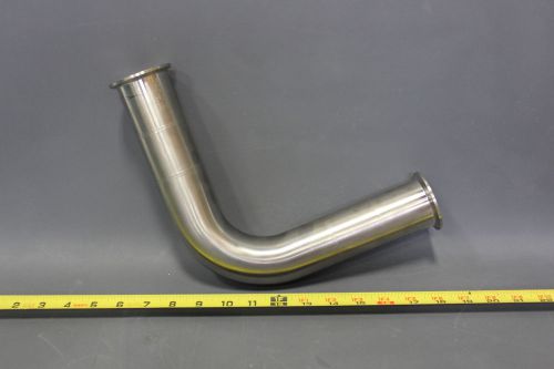 New maxpure large 2&#034; 316l stainless steel sanitary pipe elbow (s13-3-105e) for sale