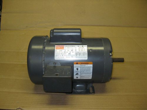 Dayton electric motor 1/2 hp 115/230v model 5k672k for sale