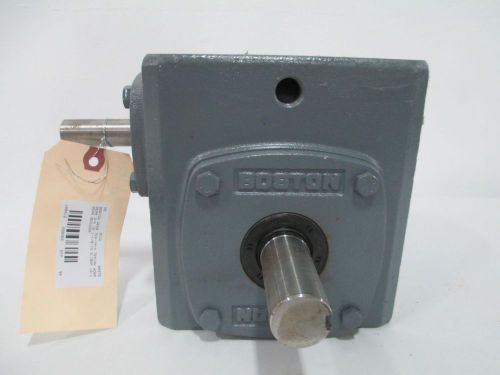 New boston gear 724-10-h 72410h 3.18hp 10:1 worm gear reducer d258562 for sale
