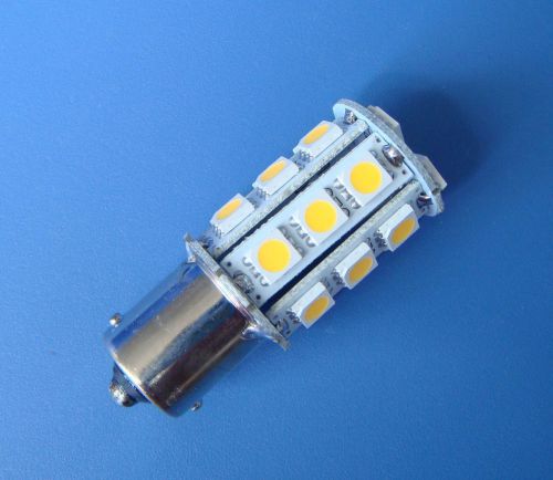 10x ba15s 1141 1156 smd bulb interior light,24-5050 smd led,3w warm white dc12v for sale