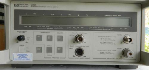 HP 5348A MICROWAVE COUNTER/ POWER METER 26 GHZ, CALIBRATED 90-DAY WARRANTY