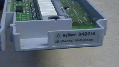Agilent/HP 34901a 20-Channel Multiplexer Module Card Multifunction for 34970A/2A