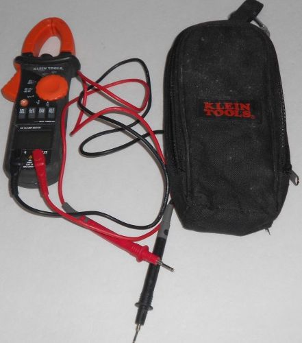 Klein tools cl200 ac clamp meter/temperature - used - good condition for sale