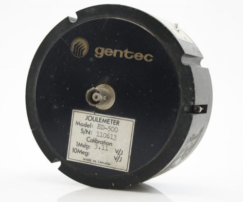 Gentec joulemeter ed-500 detector bnc connector for sale