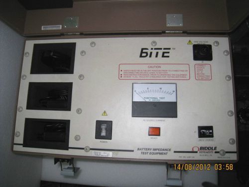 Biddle BITE 246001 Battery Impedance Test Equipment