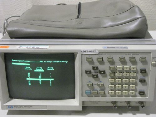 HP 1631 D Logic Analyzer with Pods and Probes