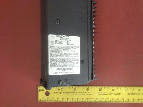 GE FANUC IC660TSS100K TERM ASM 115 VAC ISOL 2A TERMINAL ASSEMBLY USED