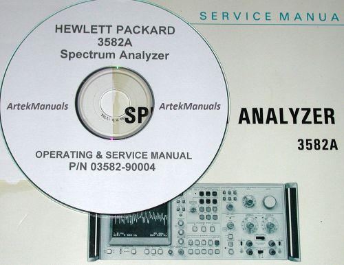 HP  3582A SERVICE AND OPERATION MANUAL