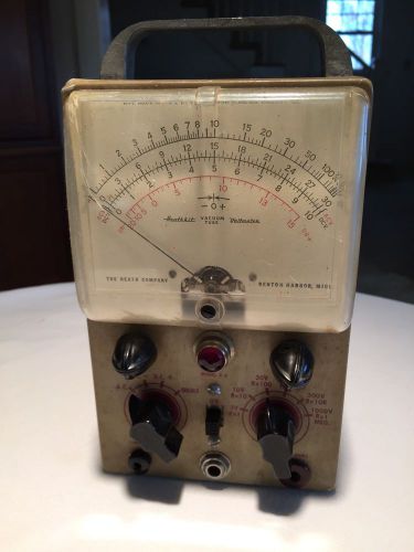 Vintage Heathkit Vacuum Tube Model V-5 Voltmeter