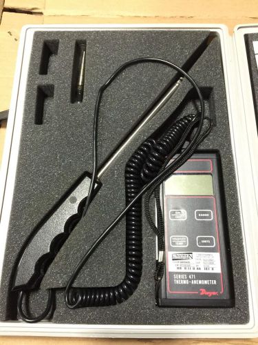 Dwyer instruments series 471 thermo-anemometer for sale