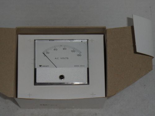 Triplett AC Panel Meter 330-G With Mounting 0-150 Volts