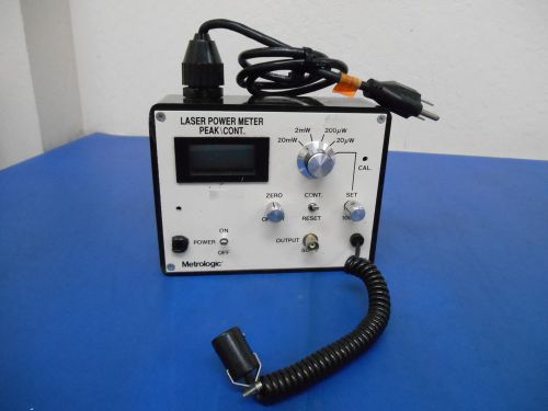 Metrologic 0-20mW Laser Power Meter Model 45-545