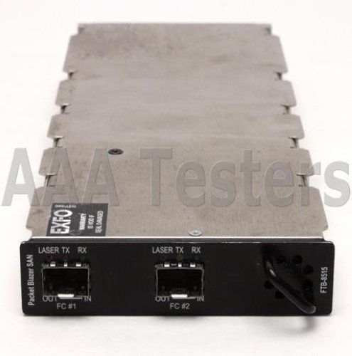 EXFO FTB-8515 Packet Blazer SAN 2 Port WDM Test Module FTB-8515-2 4 FTB-400 FTB