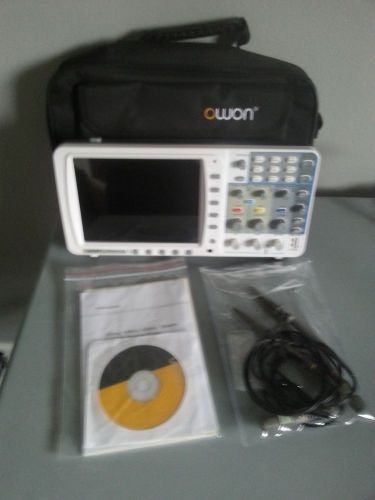 New owon sds6062 60mhz digital oscilloscope with vga port and free owon bag for sale