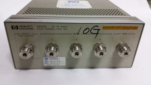 HP 54123A DC TO 34GHz FOUR CHANNEL TEST SET