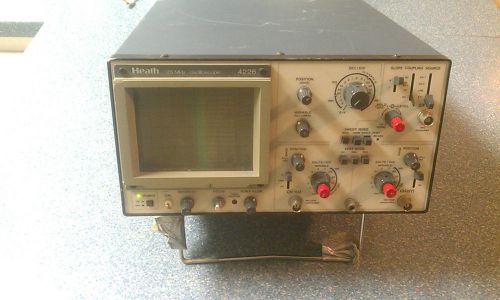 Heath ® 4226 25 MHz Oscilloscope Scope - Working Condition Vintage Electronics