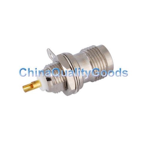 Tnc panel mount female jack with nut and solder cup rf coaxial connector for sale