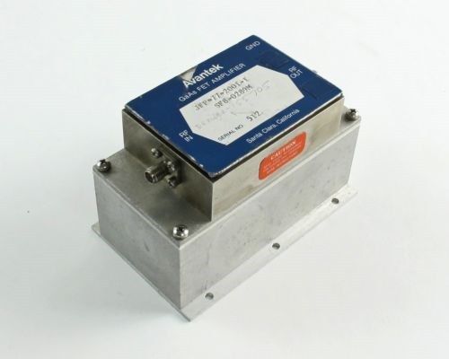 Avantek JFP-77-200I-I GaAs FET Amplifier w/ Power Supply SF8-0289M