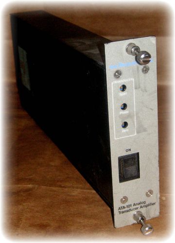 Amplifier, Transducer, Analog, : 3. 5 Vrms, 0-25mA, 2.5KHz (Schaevitz #ATA-101)