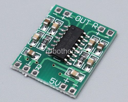 Mini 2.5-5v 2x3w audio class d amplifier board output brand new for sale